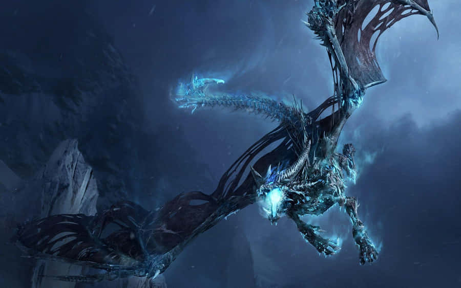Majestic Dragon Breathes Fire In Beautiful 4k Wallpaper