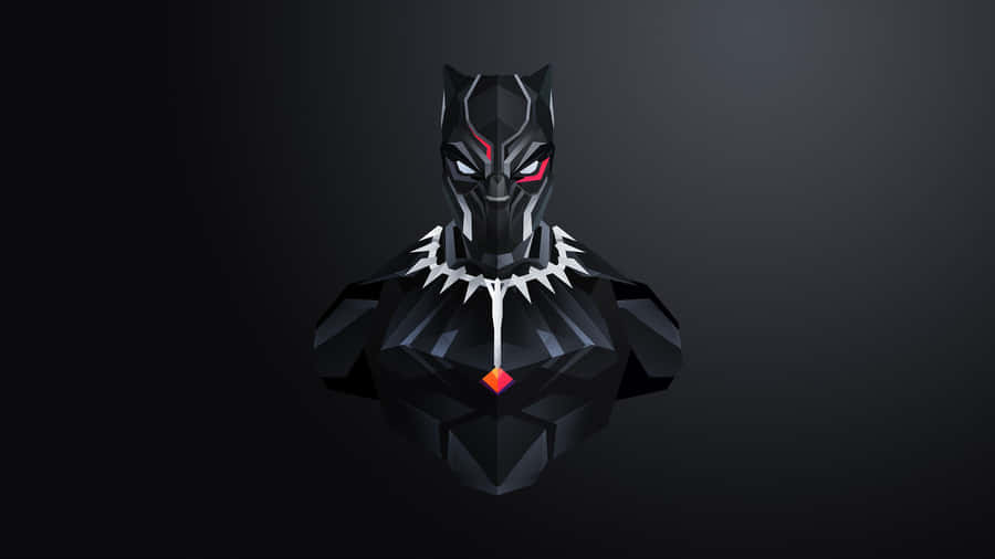 Majestic Landscape Of Wakanda, Home Of The Black Panther Wallpaper