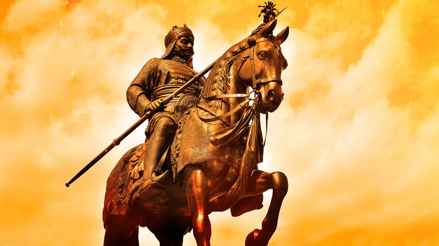 Download free Majestic Rajputana Warrior On Horseback Wallpaper ...