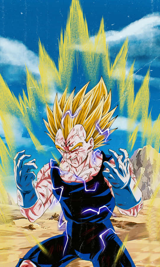 Download free Majin Vegeta Screaming Wallpaper - MrWallpaper.com