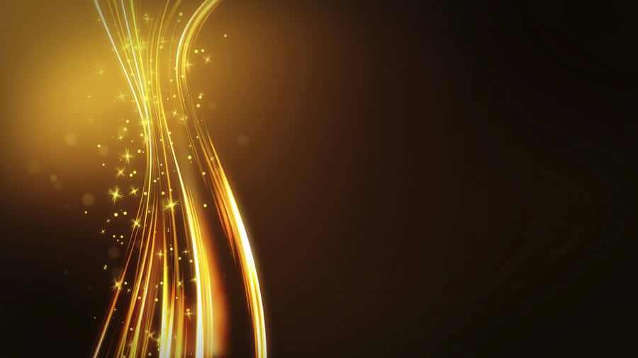 Make A Bold Statement With A Black And Gold Desktop Wallpaper