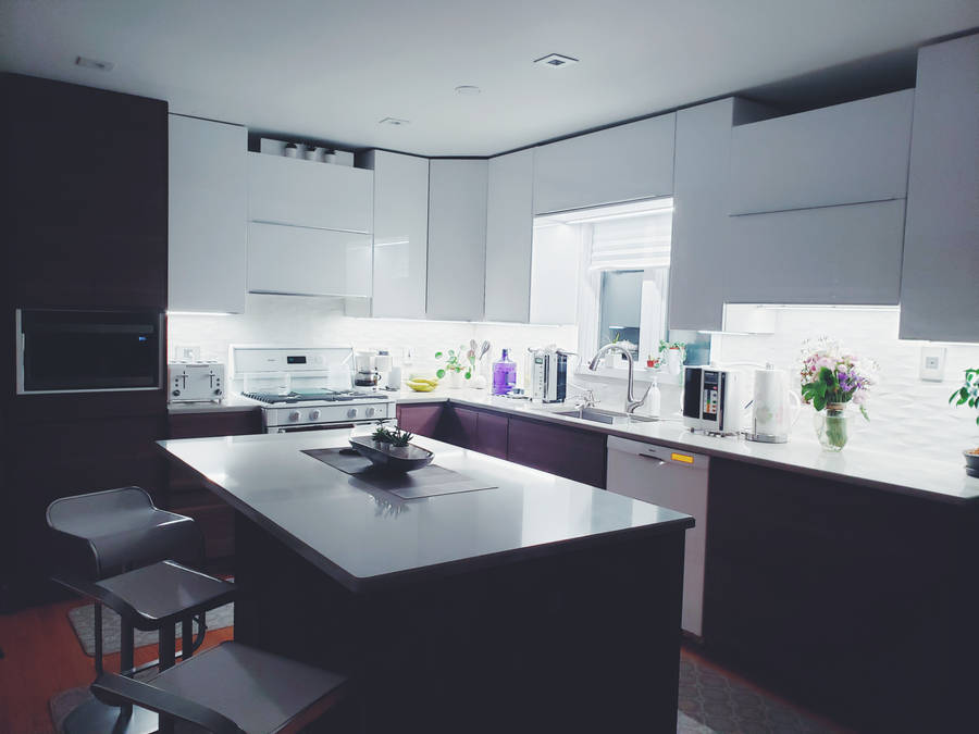 Masculine Kitchen Idea Wallpaper
