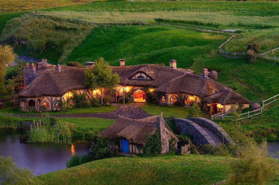Medieval Farmhouse Desktop Wallpaper