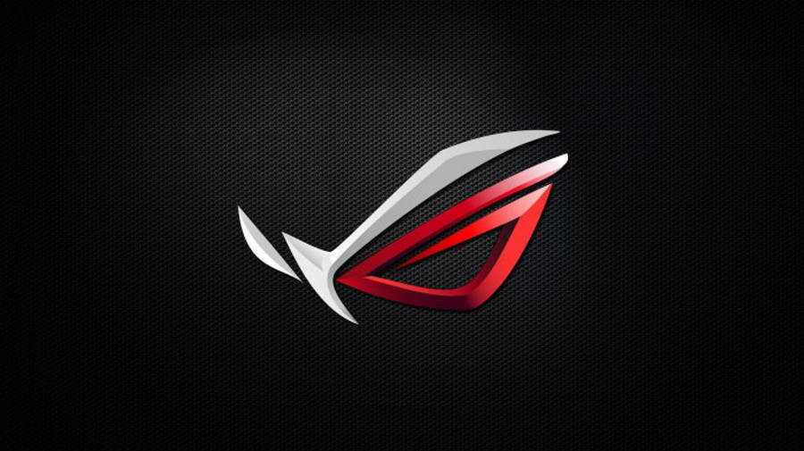 Download free Mesh Red, Black, And White Asus Rog Logo Wallpaper ...