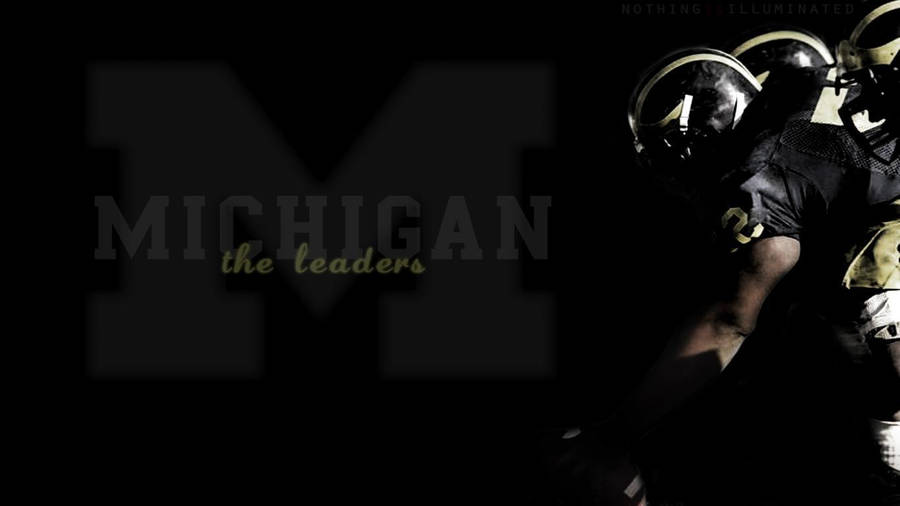 Download Free Michigan Cool Football Players Wallpaper - Mrwallpaper.com