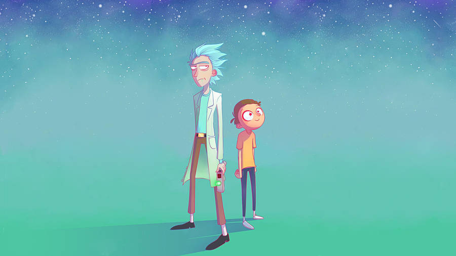 Mighty Rick And Morty Wallpaper
