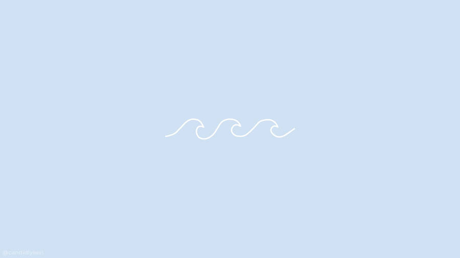 Download free Minimal Aesthetic Desktop Waves Wallpaper - MrWallpaper.com