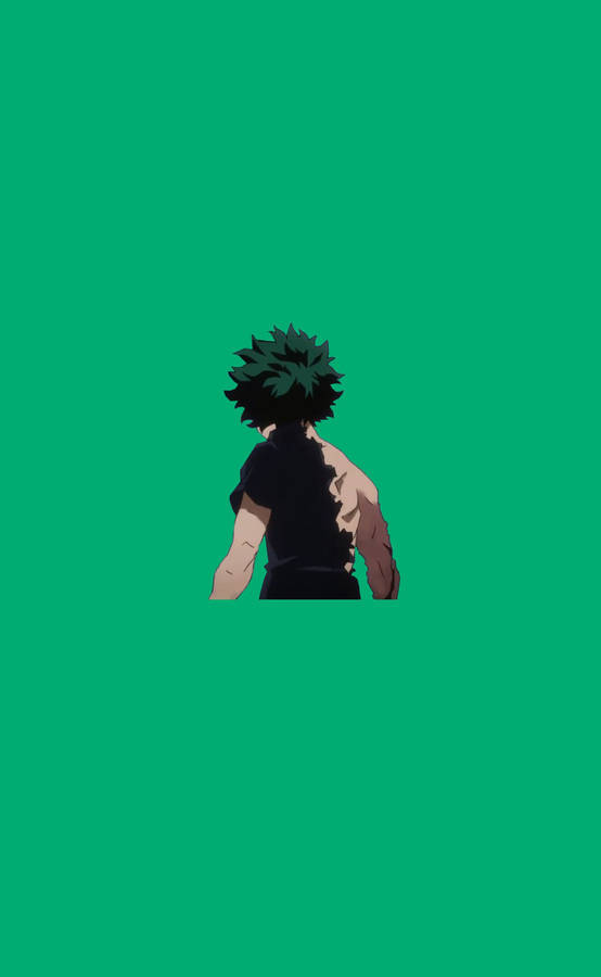 Minimal Deku Design Wallpaper