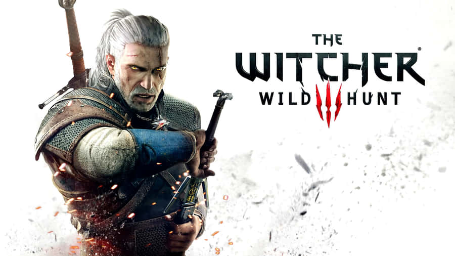 Minimalist The Witcher 3 Wild Hunt Geralt Of Rivia Art Wallpaper