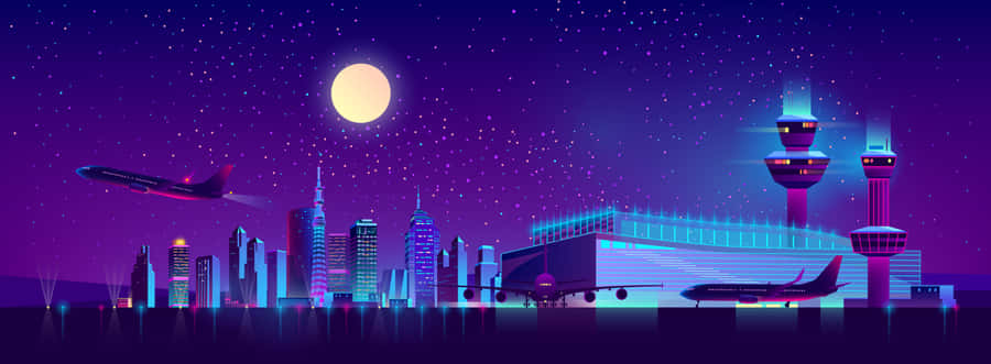 Minimalistic Style For Your Dual Monitor Setup Wallpaper