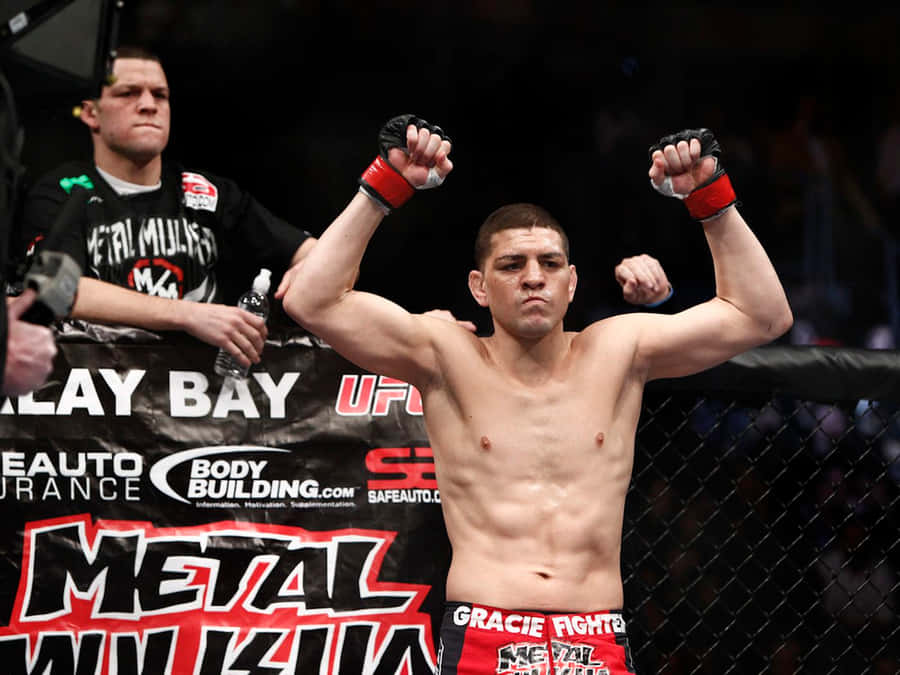 Mixed Martial Artist Nick Diaz Wallpaper