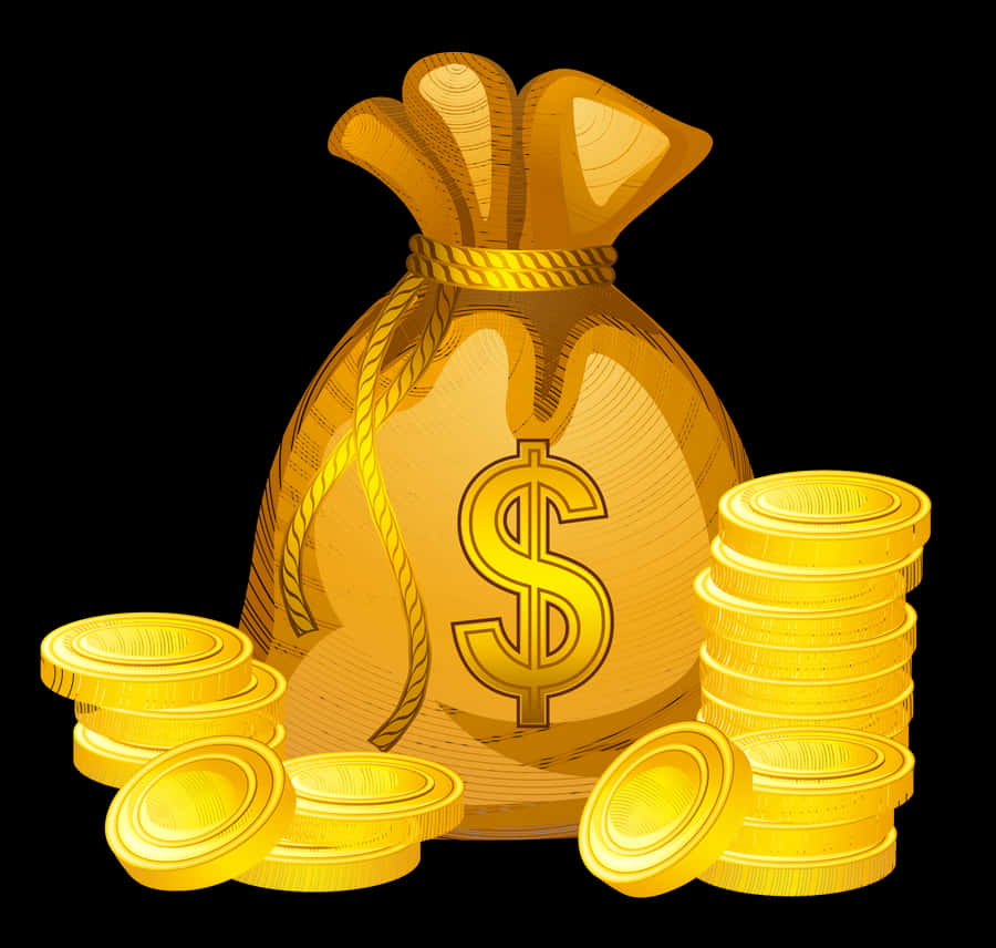 Money Bag Full Of Cash Wallpaper