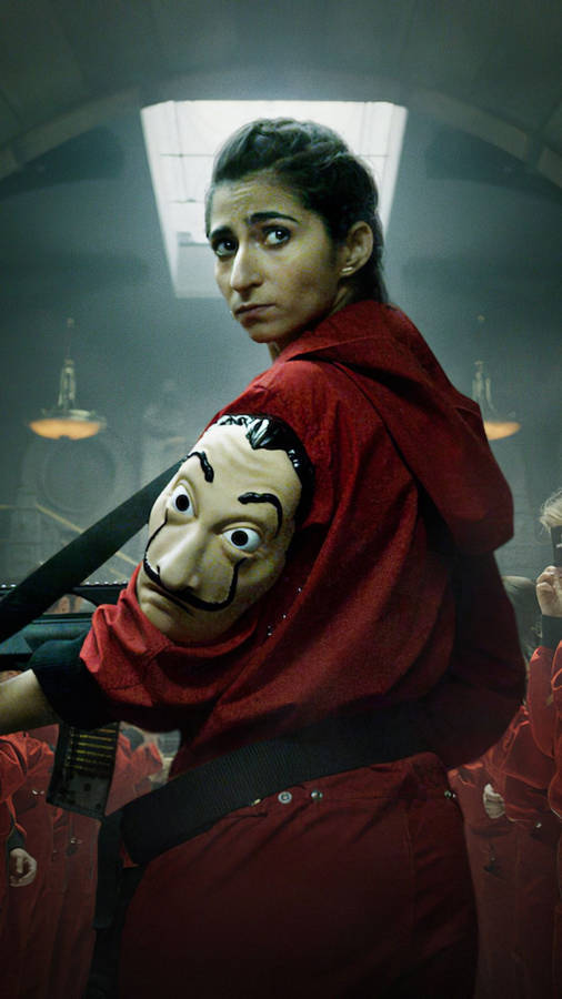 Money Heist Tv Show Nairobi Wallpaper