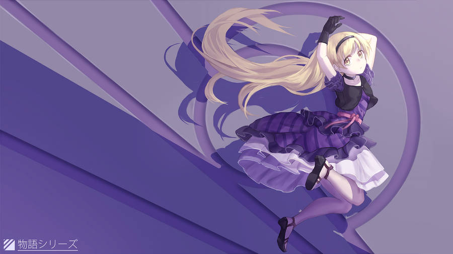 Monogatari Series - ''Shinobu'' (Wallpaper 03) by Dr-Erich on DeviantArt