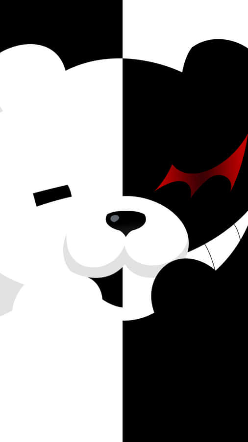 Download free Monokuma Blood-red Demon Eye Wallpaper - MrWallpaper.com