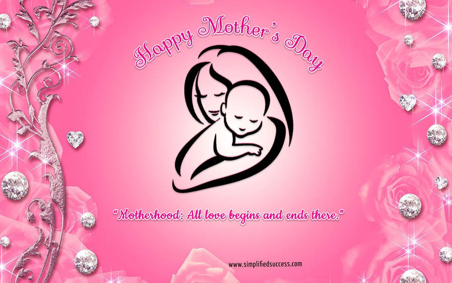 Premium Vector | Abstract mother with a child in continuous one line drawing  art style. mothers day card