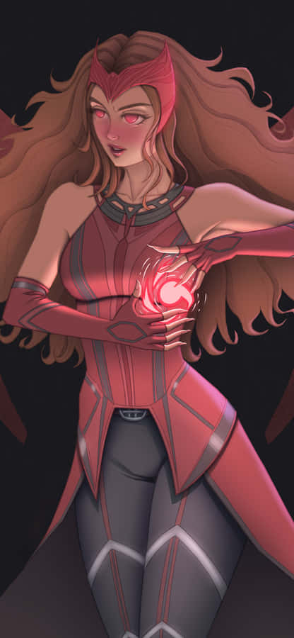 Mystical_ Warrior_ Holding_ Magic_ Orb Wallpaper