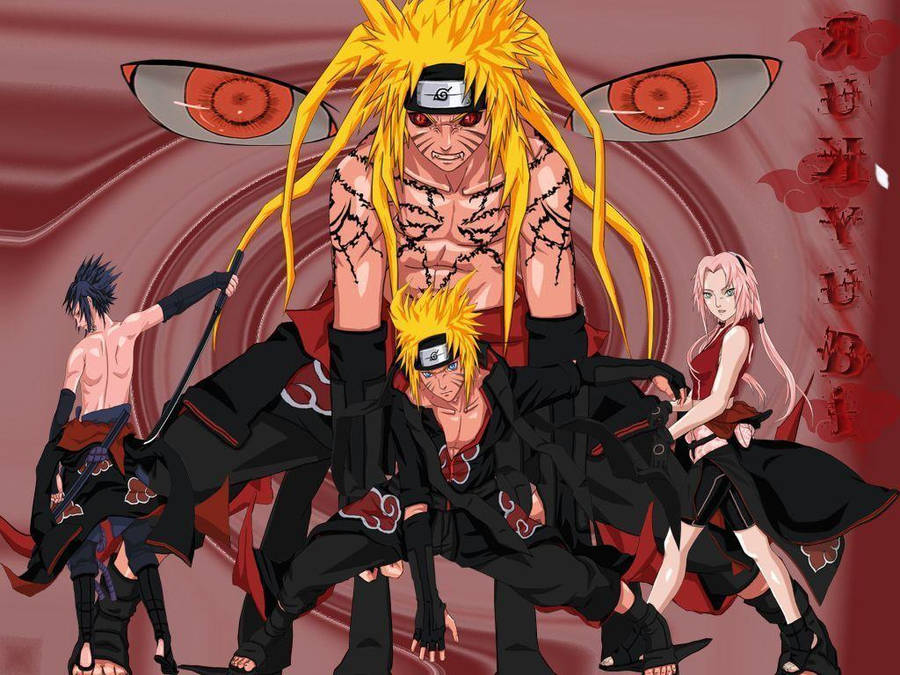 Naruto Team As Akatsuki Wallpaper