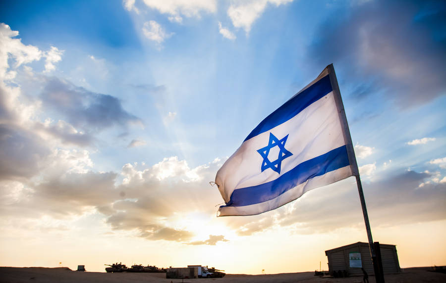 flag wallpaper of Israel 30638470 Stock Photo at Vecteezy