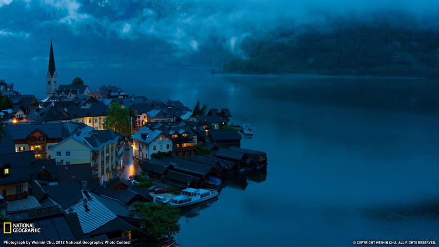 Hallstatt, Austria in Winter