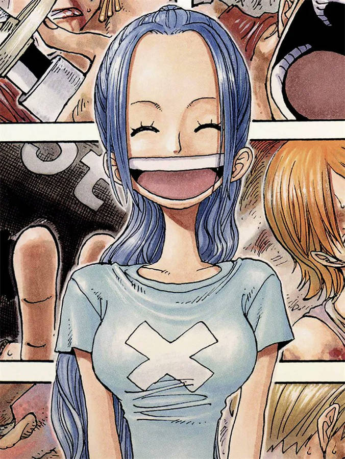 Nefertari Vivi Smiling Wallpaper
