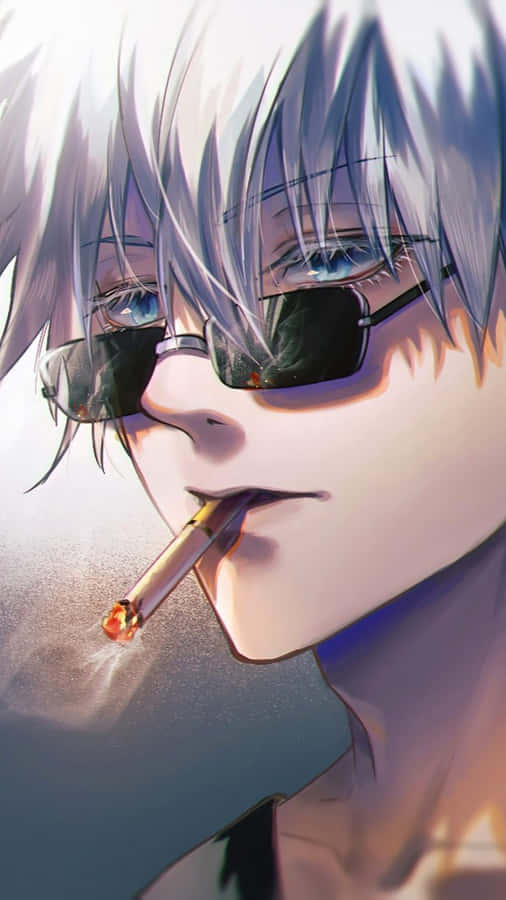 Spike, cute, drinking, boy, smoking, anime, HD wallpaper | Peakpx