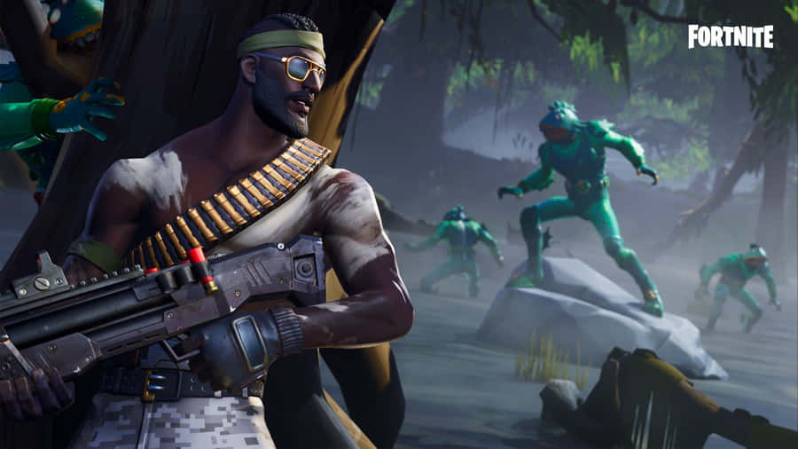 Nice Fortnite Laptop Screensaver Wallpaper
