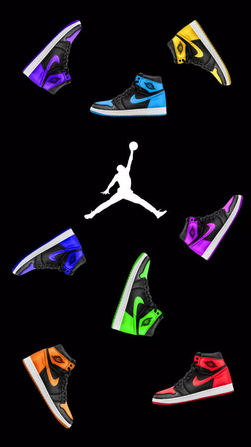 Download free Nike Shoes Air Jordan Rainbow Wallpaper MrWallpaper