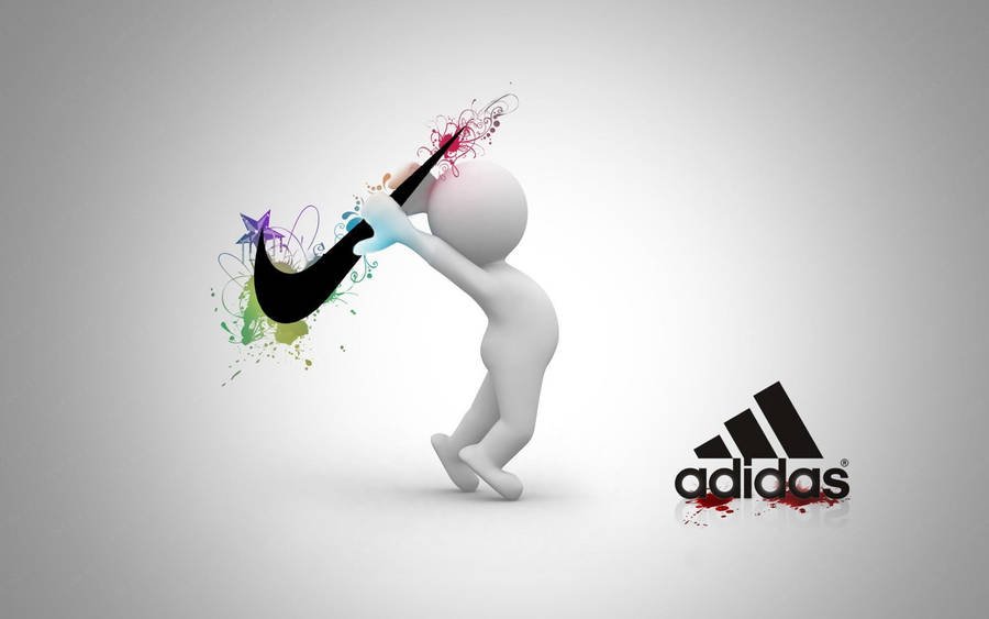 Adidas swoosh hot sale