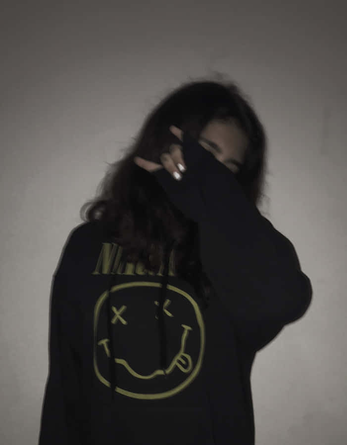 Nirvana Girl Grunge Tumblr Aesthetic Wallpaper