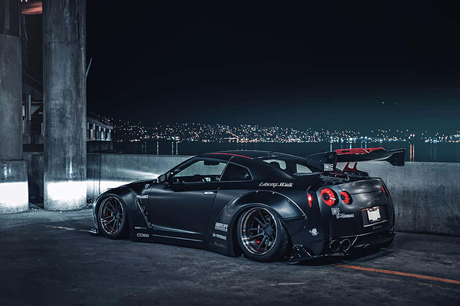 Nissan Gt-r - A High-performance Sports Car Wallpaper