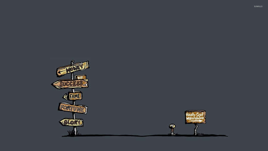 Odd Cool Waterslide [wallpaper] Wallpaper