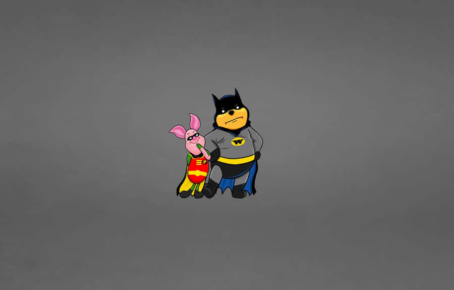 Odd Pooh And Piglet [wallpaper] Wallpaper