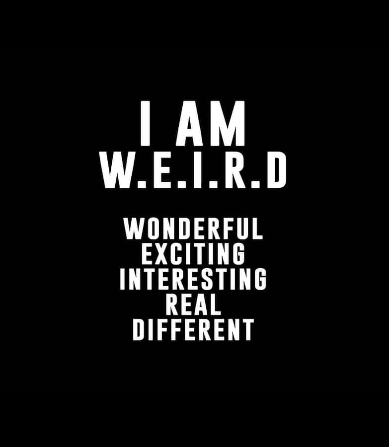 Stay Weird Cute Wallpaper for Phone | aesthetic phone wallpapers