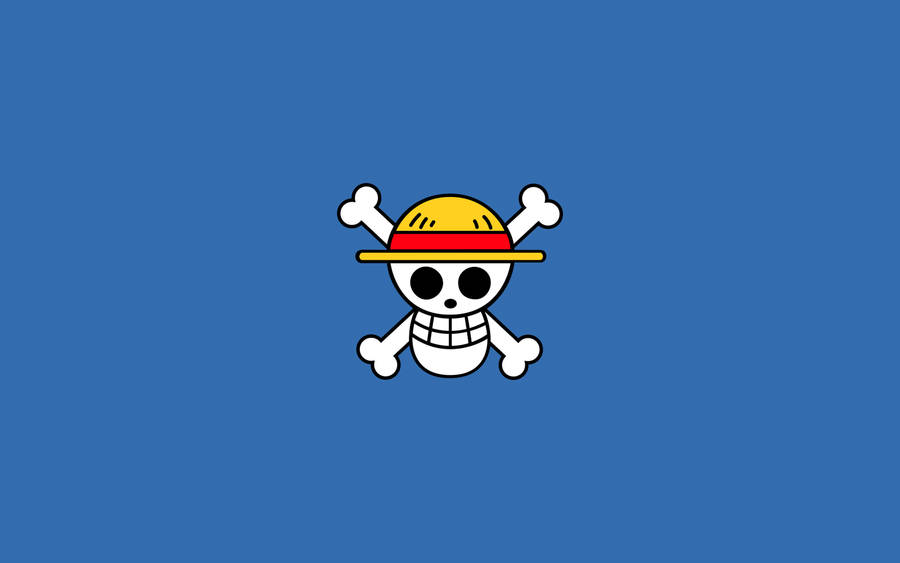 Download free One Piece Logo Blue Wallpaper - MrWallpaper.com