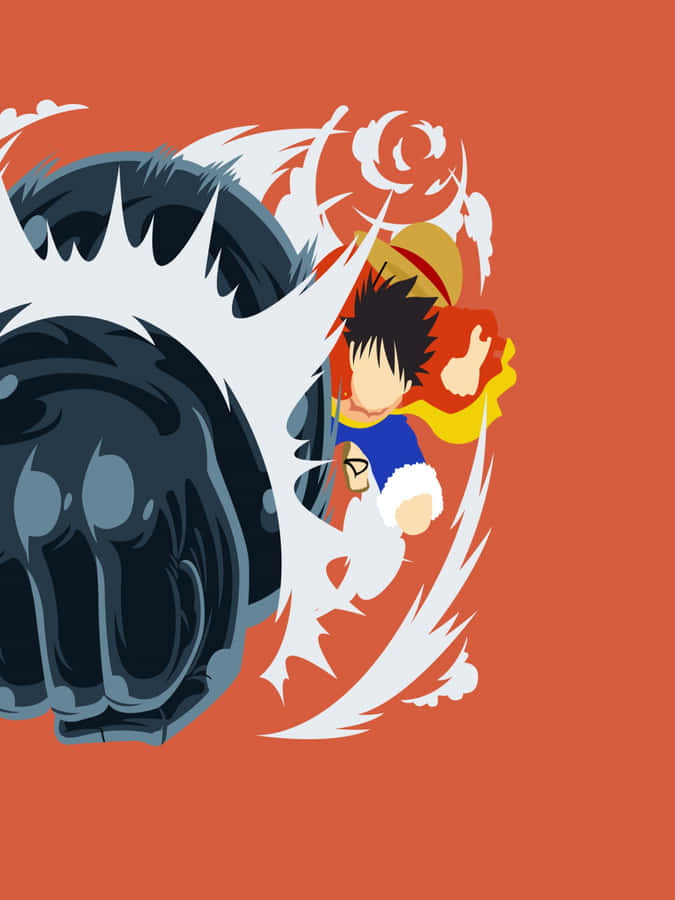 One Piece Luffyand Black Beard Duel Wallpaper