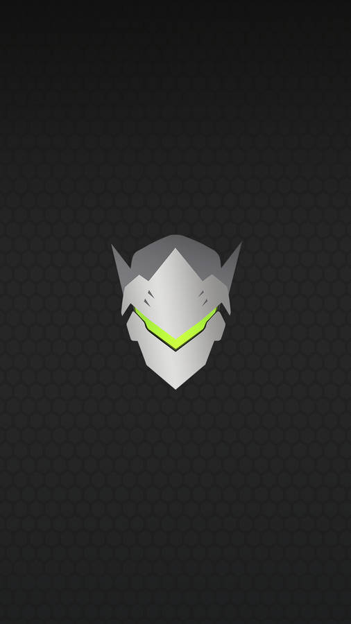 Overwatch Genji Minimalism Mask Wallpaper