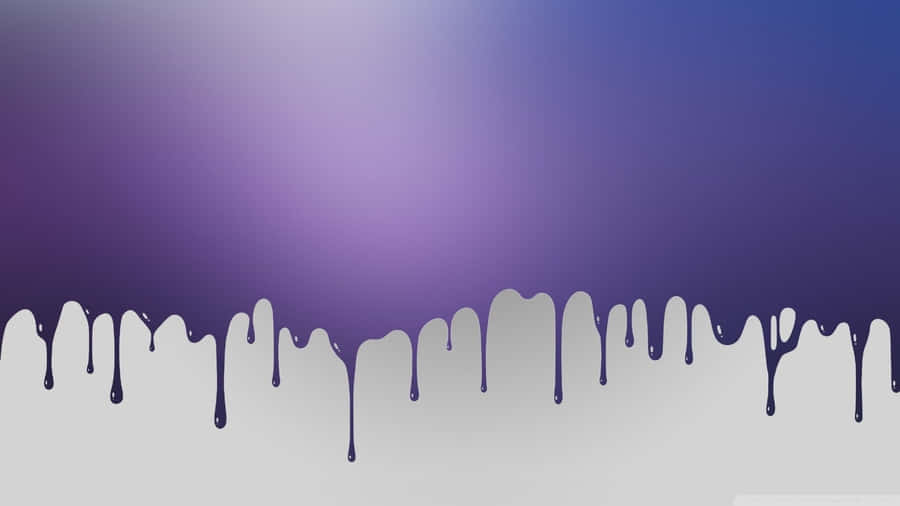 Paint Drips Like Vibrant Liquid Rain. Wallpaper