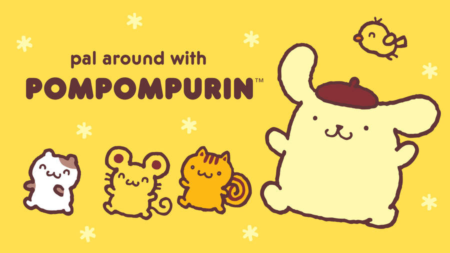 Download free Pal Around With Pompompurin Wallpaper - MrWallpaper.com