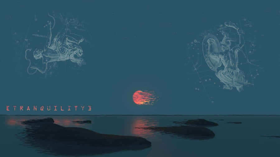 Pastel Blue Aesthetic Tranquility Vaporwave Desktop Wallpaper