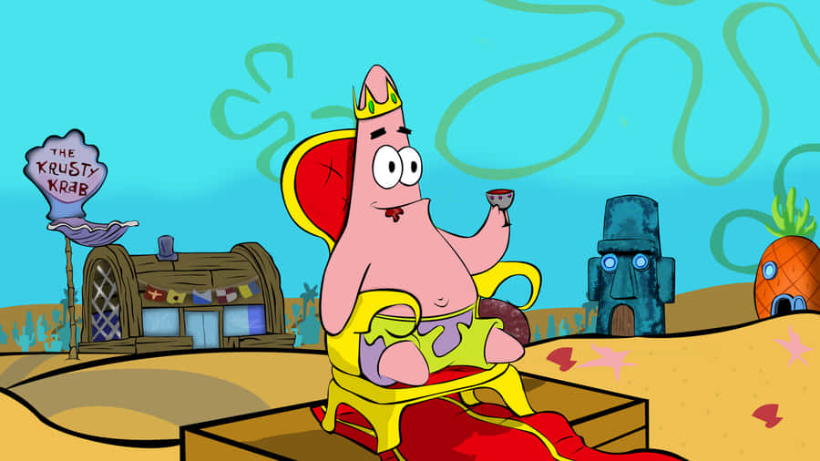 Patrick Star, Spongebob's Best Friend Wallpaper