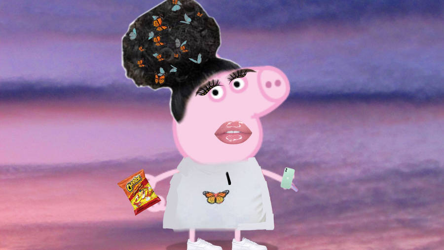 Download free Peppa Pig Baddie Pfp Wallpaper - MrWallpaper.com