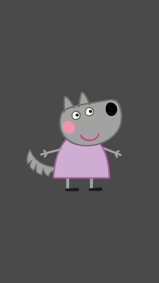 Download free Peppa Pig Phone Wendy Wolf Wallpaper - MrWallpaper.com