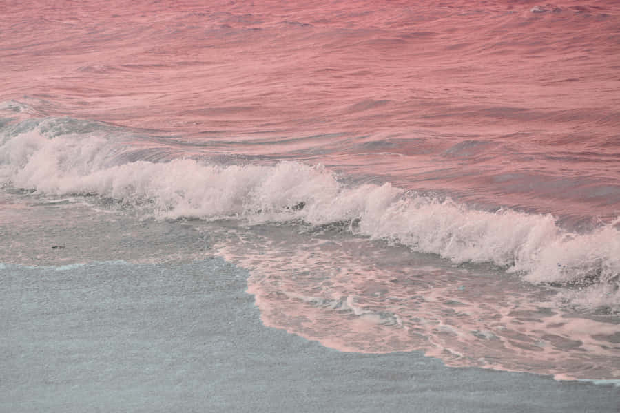 Picture Perfect Day - Enjoy The Sunset At The Beach With Your Laptop Wallpaper