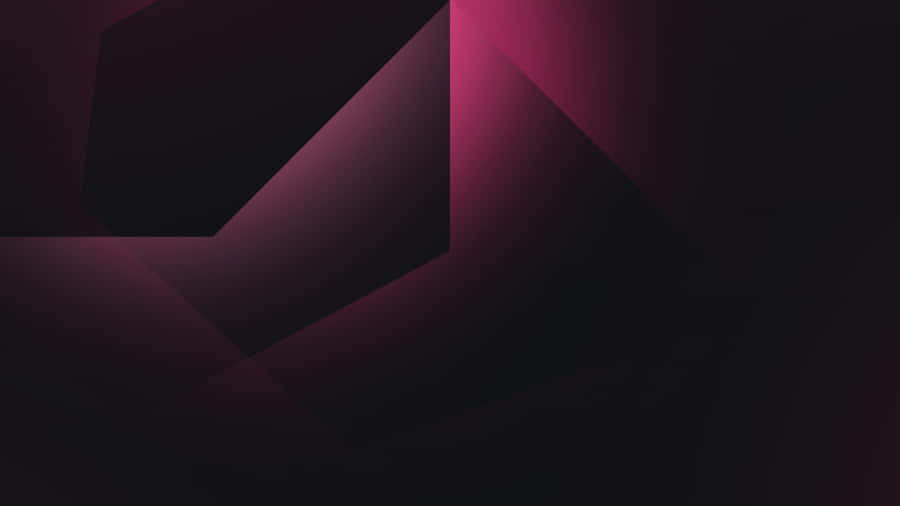 Pink Black Sharp Points Wallpaper