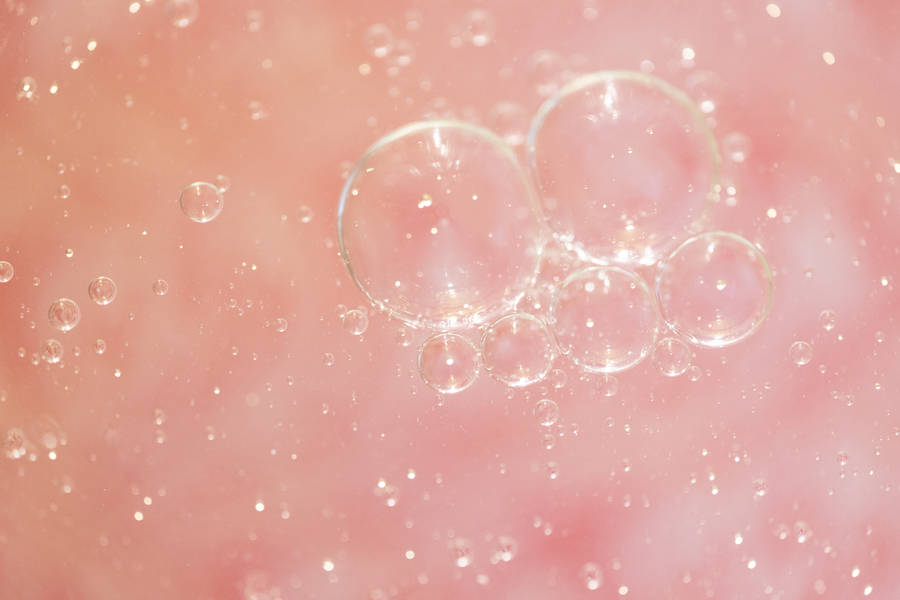Pink Bubble Aesthetic wallpaper