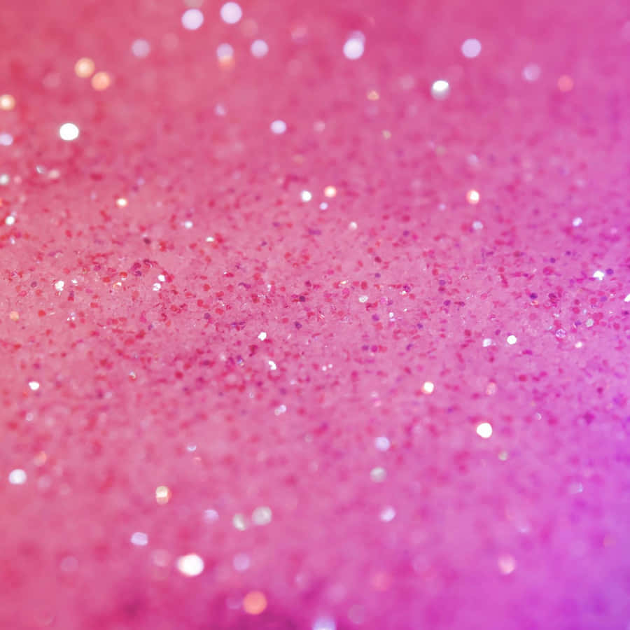 Pink Glitter Background With Sparkles Wallpaper