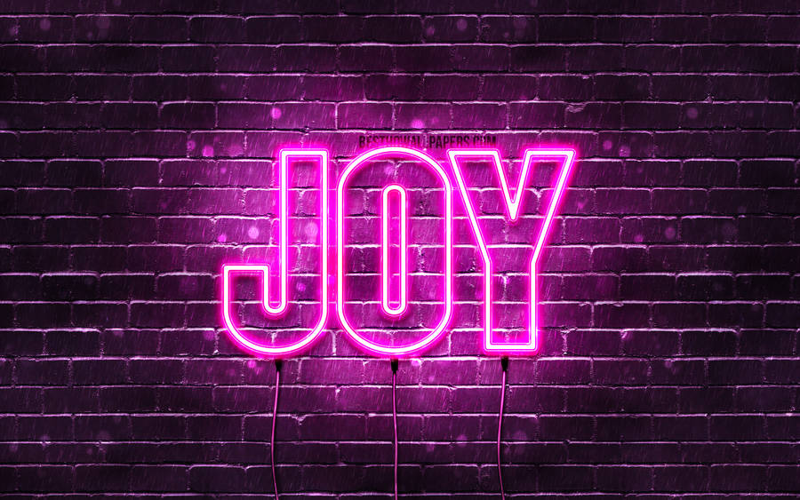 Download Free Pink Joy Neon Lights Wallpaper - Mrwallpaper.com