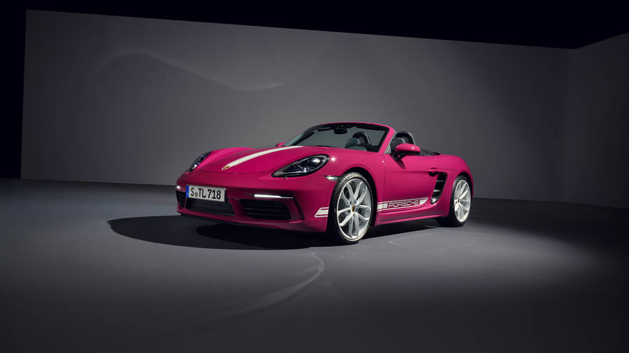 Download free Pink Porsche Car 5120x1440 Wallpaper - MrWallpaper.com