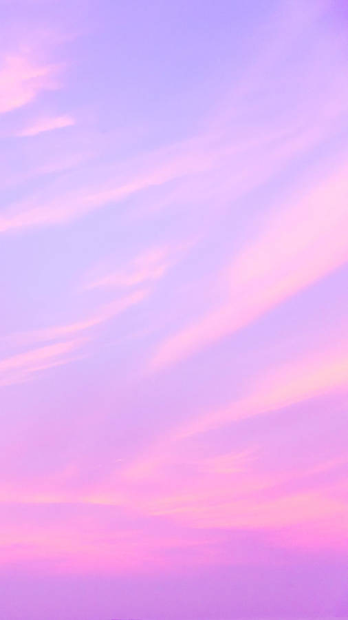 Pink Sky Aesthetic wallpaper